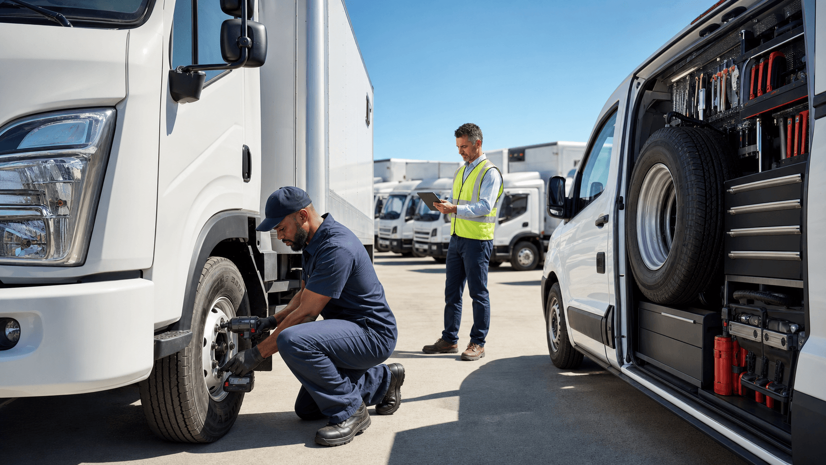 Why Mobile Tire Replacement Service Protects Busy North Carolina Fleets